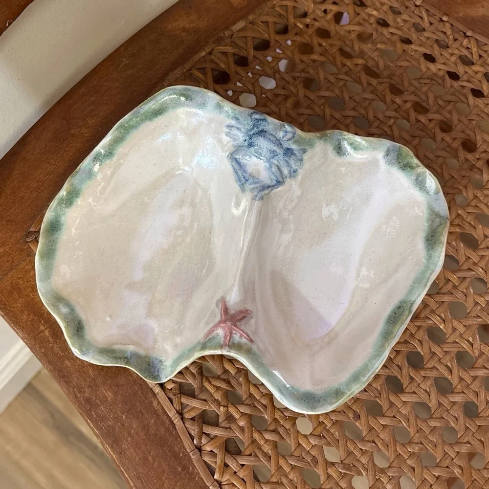 Handmade Coastal Trinket Dish